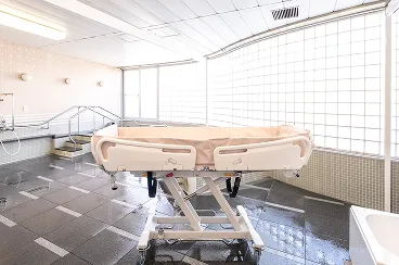 かーさ・びあんかの安心してお風呂を移動する設備